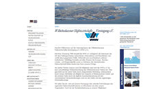 Desktop Screenshot of hafenwirtschaft-whv.de